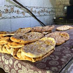 We cant resist the smell of freshly cooked bread!