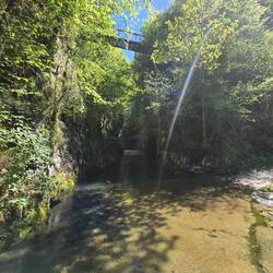 Entrance to the gorge ( unfortunately was closed)