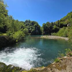Lac de la gave de sainte-engrace