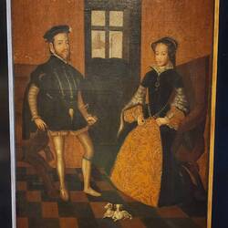 Mary I of England and husband Phillip II of Spain