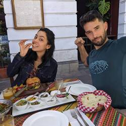 Verdiente Stärkung nach viel Kultur