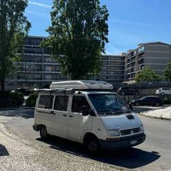 Parkplatz in Portugal