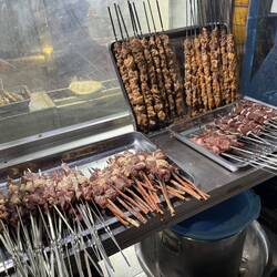 Lamb BBQ skewers