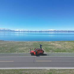 Last look at Sayram Lake