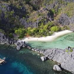 Das erste Camp von oben