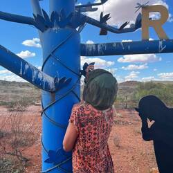 Wir hinterlassen etwas.