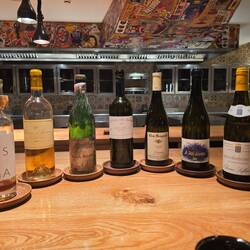 The matching wines we drank!