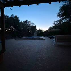 Blick auf den Pool