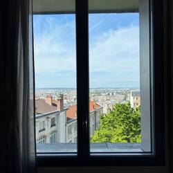 View from hotel window