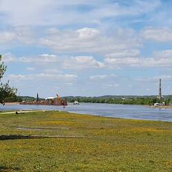 Der Zusammenfluss von Memel und Neris