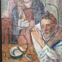 Gemälden von Čiurlioni im gleichnamigen Museum