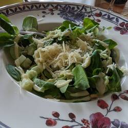 4. Feldsalat mit Gurke