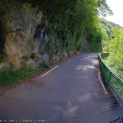 Some narrow ridges, with low headroom to negotiate in the motorhome