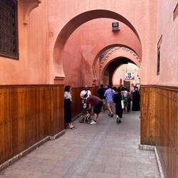 Kurze Pause in mitten der Medina