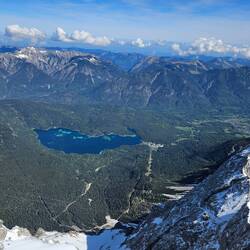 Blick auf den Eibsee