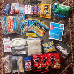 Resupply für die nächsten 5 Tage