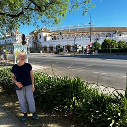 The bull ring - think of Carmen