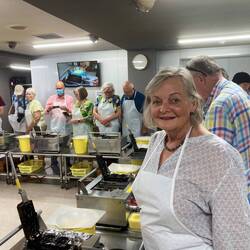 Cookery class.