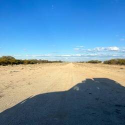 Die Landebahn der geheimen Airbase