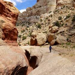Slot canyon