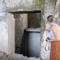 Der Aufzug kam einfach nicht...