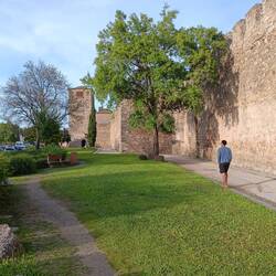 The city wall of Evora