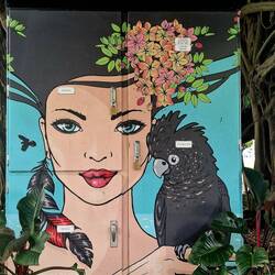 auch auf der Strasse gibt es Kunstvolle Werke