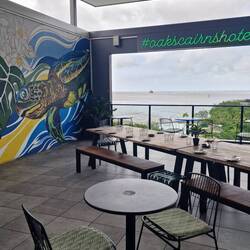 ...tolle Lokale mit Aussicht...