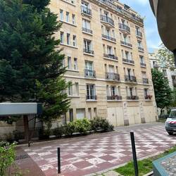 7bis Rue Eugene Manuel was on the far right of this building ( the side of 9)