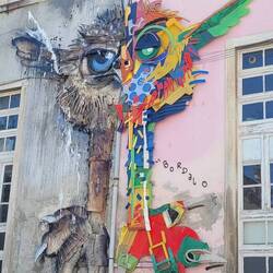 One of Bordelas art pieces.