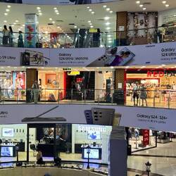 Moderne Shopping-Mall in Tashkent