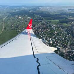 Landeanflug auf Istanbul