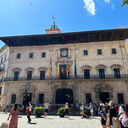 Das Rathaus von Palma