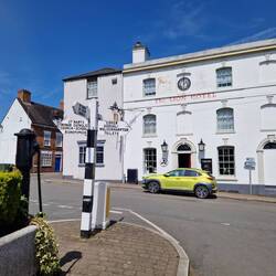 Brewood; a cute village that's clearly cared for