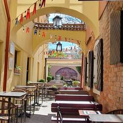 Überall findet man so versteckte Hinterhöfe