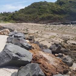 Da ging der Radweg durch