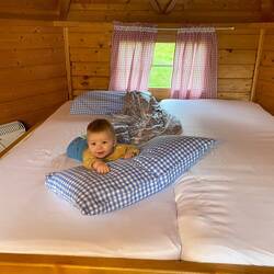 Unsere Kuschelkota mit Kuschelmensch