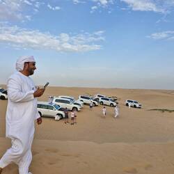 Dune bashing, so much fun
