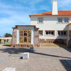 The entrance at the Pousada da Sagres