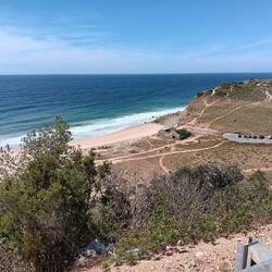 Scenic coastal view
