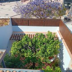 The Lemon Tre courtyard from the 2nd floor patio