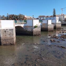 The "Roman" bridge in Tavira