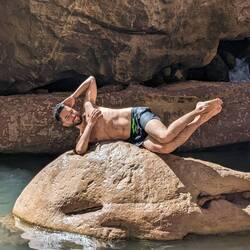 Eine prähistorische Badenixe