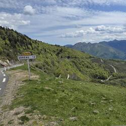 Next stop Arreau, 7.5 Miles (12Km) and 2500 feet (750m) below