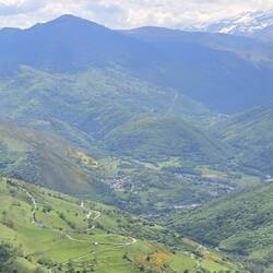 7.5 Miles (12Km) of narrow winding mountain roads down to our next stop at Arreau