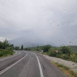 ... und dann nach Delphi und in die Wolken abgebogen