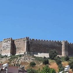 Ayasoluk Castle ruins above our hotel