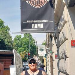 Found a Harley Davidson store within walking distance of one of the scheduled bus stops Woop Woop