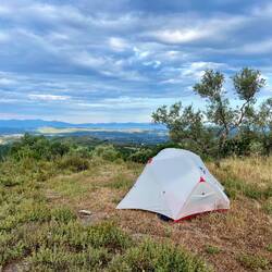 mein heutiger Zeltplatz