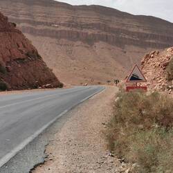 Zum Glück geht's gleich wieder runter